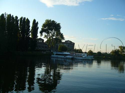 River Boats on the Mantua lakes